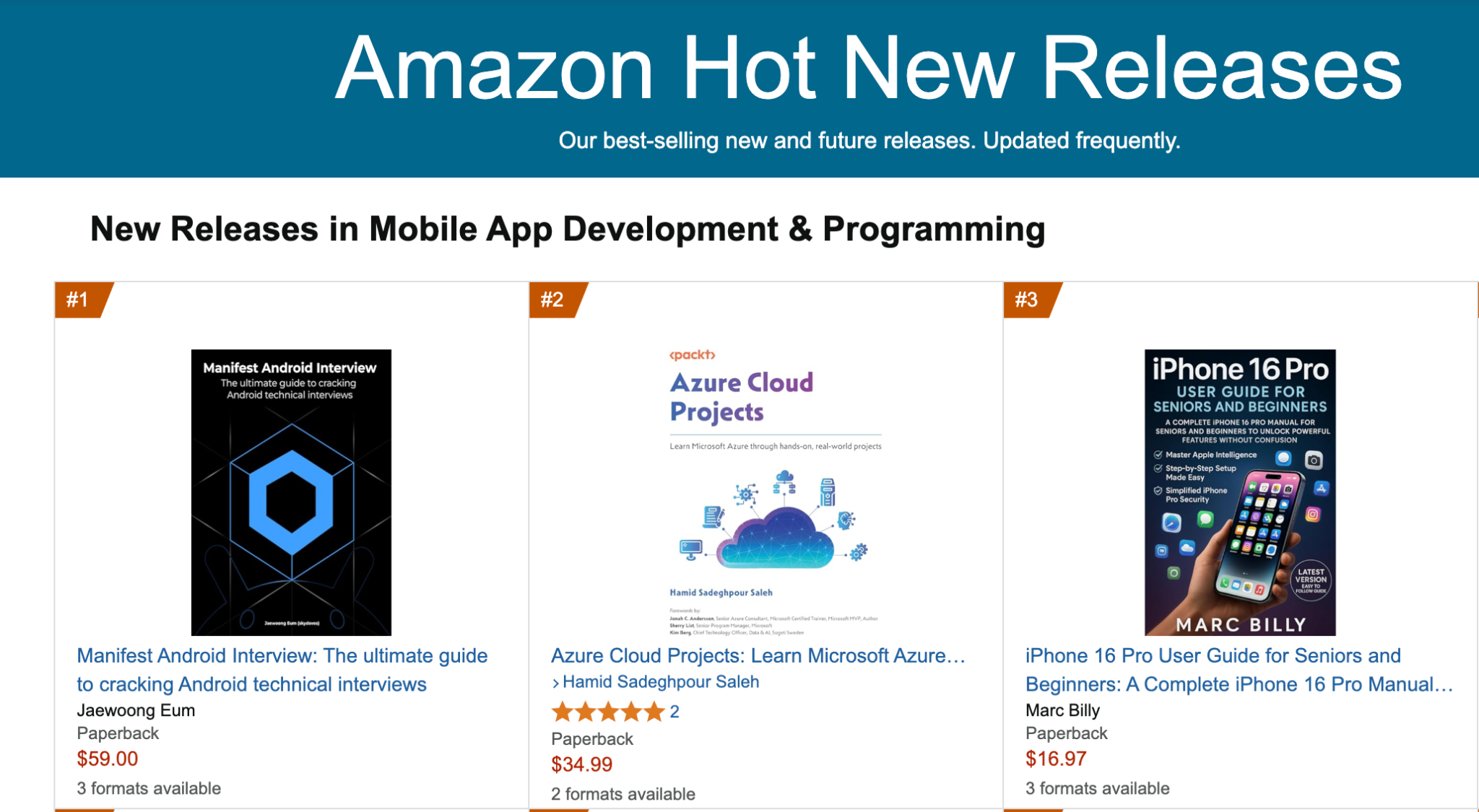 Amazon #1 New Release