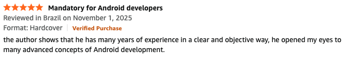 Amazon Review - Mandatory for Android developers